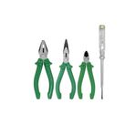 İzeltaş Elta Set Pense 160 Mm Yan Keski 160 Mm Kargaburun 160 Mm Kontrol Kalemi 190 Mm İEYPKSET4