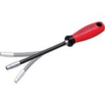 İzeltaş Flexible Süngülü Bits Tutucu Tornavida, Kırmızı, 6.3X160