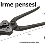 İZELTAŞ GERDİRME PENSESİ METALİK DERİ GERDİRME BEZ GERME ÇEKTİRME PENSE