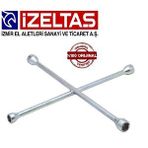 Izeltaş Istavroz Tip Bijon Anahtarı 17 - 19 - 21 - 22 - Çok Renkli