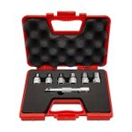 İzeltaş Izeltaş 1113 00 6007 1/2” Star (Torx® ) Lokma Anahtar Takımı (7 Parça) - Kırmızı - Gri