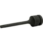 İzeltaş Izeltaş 14000004579 1/2" 100 mm Havalı Torx Uç Lokma ANAHTAR T50 - Siyah - 1/2'' 100 mm