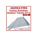 İzeltaş İzeltaş 21 Li Kombine Kısa Anahtar Takımı 0320 00 2121