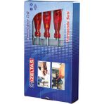 İzeltaş İzeltaş 4100 Düz Tornavida Takımı 8 Parça Kraft Tornavida