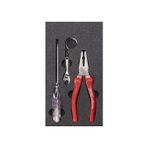 İzeltaş Izeltaş Pense Kontrol Kalemi Set (2 Parça) - Renk - Kırmızı