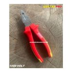 İzeltaş Izeltaş Pro 190MM Kombine Pense Carbon Çelik Izoleli Elektrikçi Pensesi 1000V - 280GR - Kırmızı - Gri