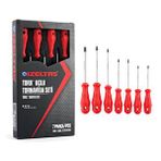 İzeltaş İzeltaş Torx Uçlu Tornavida Seti 7 Parça 4775008107 Kırmızı