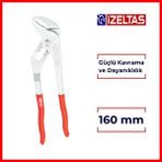 İzeltaş İzeltaş | Üniversal Fort Pense, 160 Mm, Güçlü Kavrama Ve Dayanıklılık Kırmızı