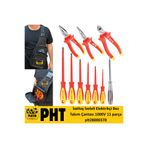 İzeltaş Izletaş Izoleli Elektrikçi Bez Takım Çantası 1000V 11 Parça PLT28000378