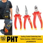 İzeltaş Izletaş Izoleli Elektrikçi Bez Takım Çantası 1000V 4 Parça PLT28000379