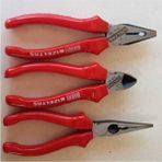 İzeltaş Kombine Pense 160 mm Kraft İzole 160 mm Yankeski 160 mm Kargaburun Karft 3'lü Set