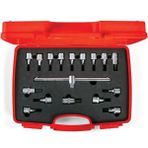 İzeltaş Lokmalı Allen Alyan Uç ve Star (Torx) Uç Takımı 1/2" (17 Parça)