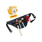 İzeltaş Pense Yan + Keski + Kargaburun + Kontrol Kalemi Çantalı Takım Set 9 Parça + Eldiven