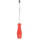 İzeltaş Yıldız Uçlu Tornavida, 6x100 mm, Opak Seri, Güvenli ve Hassas - Kırmızı