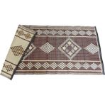 İzen Plastik Hasır 120 x 230 cm Piknik Kilimi - Cami Hasırı - Kahverengi
