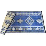 İzen Plastik Hasır 120 x 230 cm Piknik Kilimi - Cami Hasırı - Mavi