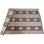 İzen Plastik Hasır 180 x 270 cm Piknik Kilimi - Cami Hasırı - Kahverengi