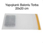 İzivo 20x20 cm 100 Adet Yapışkanlı Balonlu Torba