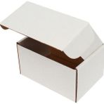 İzivo Beyaz 12x8x6,5 cm 100 Adet Kilitli Kargo Kutusu