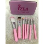 Izla 7'li Makyaj Fırça Seti - Açık Pembe