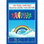 İzli Defter A4 Dik Temel Harflerle Kılavuz Çizgili Defter