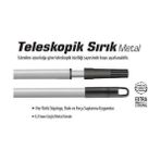 İzmir Fırça Teleskopik Sırık 6 Metre