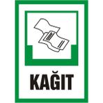 İzmir Serifgari Kağıt 2.6 mm PVC Uyarı Levhası 25 x 35 cm