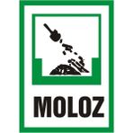 İzmir Serifgari Moloz 2.6 mm PVC Uyarı Levhası 17,5 x 25 cm