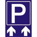 İzmir Serifgari (Park) Yukarı Ok Galvaniz Uyarı Levhası 17,5 x 25 cm