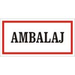 İzmir Serigrafi Ambalaj 2.6 mm PVC Uyarı Levhası 17 x 35 cm