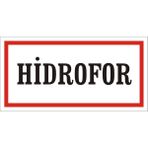 İzmir Serigrafi Hidrofor (Kendinden Yapışkanlı Etiket) 17 x 35 cm