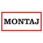 İzmir Serigrafi Montaj 2.6 mm PVC Uyarı Levhası 17 x 35 cm