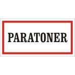 İzmir Serigrafi Paratoner Galvaniz Uyarı Levhası 17 x 35 cm