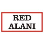 İzmir Serigrafi Red Alanı Galvaniz Uyarı Levhası 17 x 35 cm