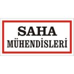 İzmir Serigrafi Saha Mühendisleri 2.6 mm PVC Uyarı Levhası 17 x 35 cm