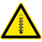 İZMİR SERİGRAFİ Yüksek Isı Üçgen 30CM 2.6 mm PVC Uyarı Levhası