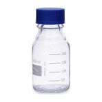 İzmir Teknik Otoklav Şişesi,Mavi Kapaklı,Borosilikat-250 Ml,1 Adet