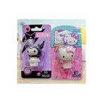 izmir yazici servis Kuromi Hello Kitty Silgi Seti 2 Li Set 3D Figürlü Silgi Seti Hediyelik Doğum Günü Okul Yılbaşı