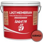 İzoal UV Likit 15 lt Kırmızı Elastomerik Reçine Esaslı ve Membran