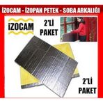 İZOCAM 2'Lİ FOLYOLU KALORİFER-RADYATÖR-SOBA ARKALIĞI İZOPAN 15MMX55CMX90CM