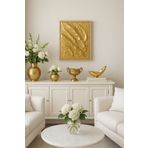 İZOJEL Gold Kabartmalı Dokulu Tablo