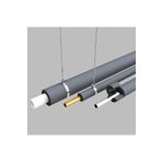 Izolasyon Borusu 42 Mm Iç Çapında Polietilen Boru Yalıtım Kılıfı Köpüğü (2 METRE)