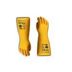 Izole Elektrikçi Eldiveni Iş Güvenliği 5kv Eldiven Catu Mark Std - 10