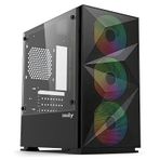 İzoly B709 Cyperpunk Tempered Glass 550W Matx Gaming Bilgisayar Kasası