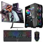 İzoly Kadabra X i5-12400F 16GB RAM 256GB SSD RX 580 FreeDOS 24 inç Monitör Oyun Bilgisayarı