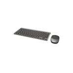 İzoly KM9500 Kablosuz Q- Klavye Mouse Set Siyah-Gümüş