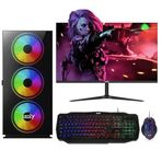 Izoly Magnus Ryzen 5 3600 8 GB Ram 512 GB M.2 SSD 4 GB RX550 24" Free Dos Masaüstü Oyuncu Bilgisayarı