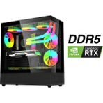 İzoly NextGen R5-A i5 13400F 32GB DDR5 1TB M.2 NVMe RTX 4060 8GB 240mm Sıvı Soğutma Oyuncu Masaüstü Bilgisayarı