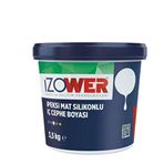 İzower Beyaz 3,5 kg İpeksi Mat Silikonlu İç Cephe Boyası