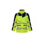 Izrasa Softshell Kırçıllı Reflektörlü Parka İş Montu Sarı NT80S